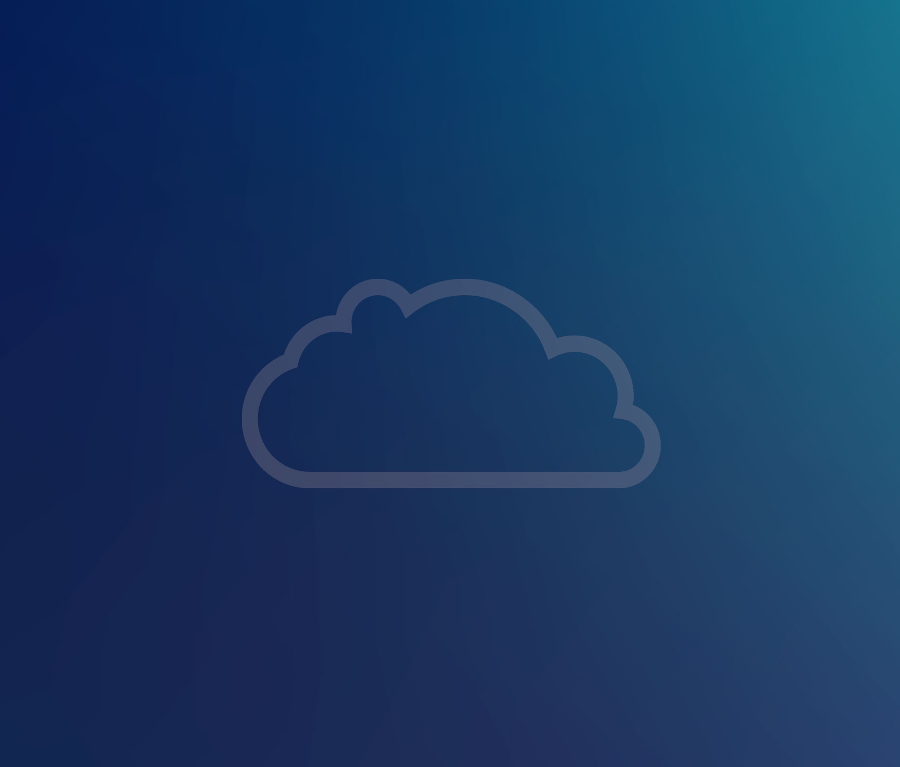 Blue Sky eLearn cloud logo against blue gradient background